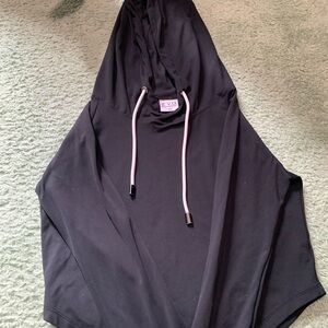 Constantly Varied Gear Black Hoodie with Cream Drawcords